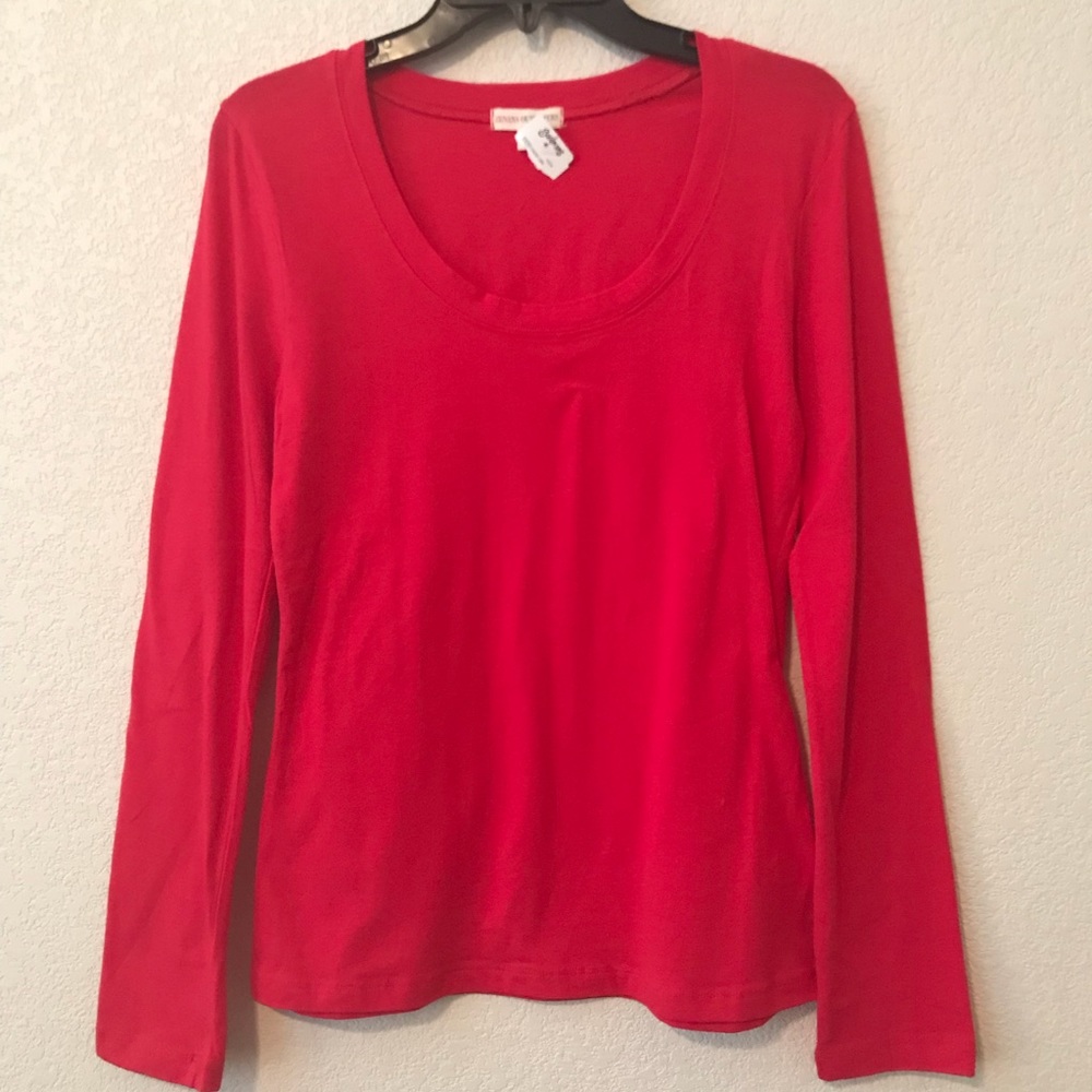 Red Long Sleeve Shirt